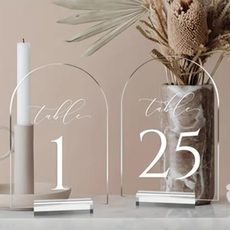 Table numbers