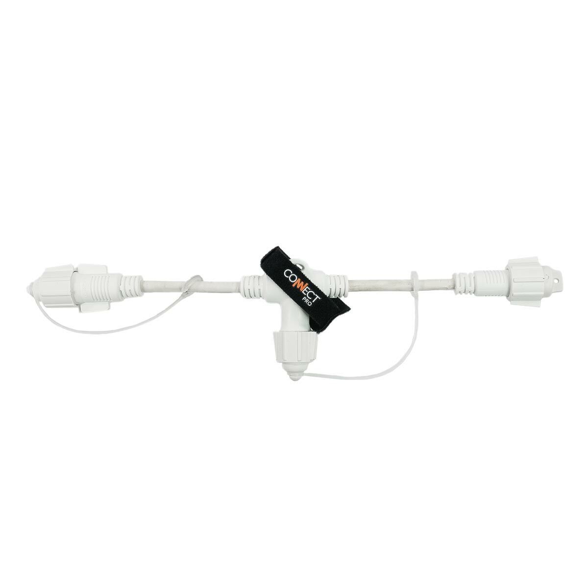 ConnectPro White T Cord Connector, Connectable
